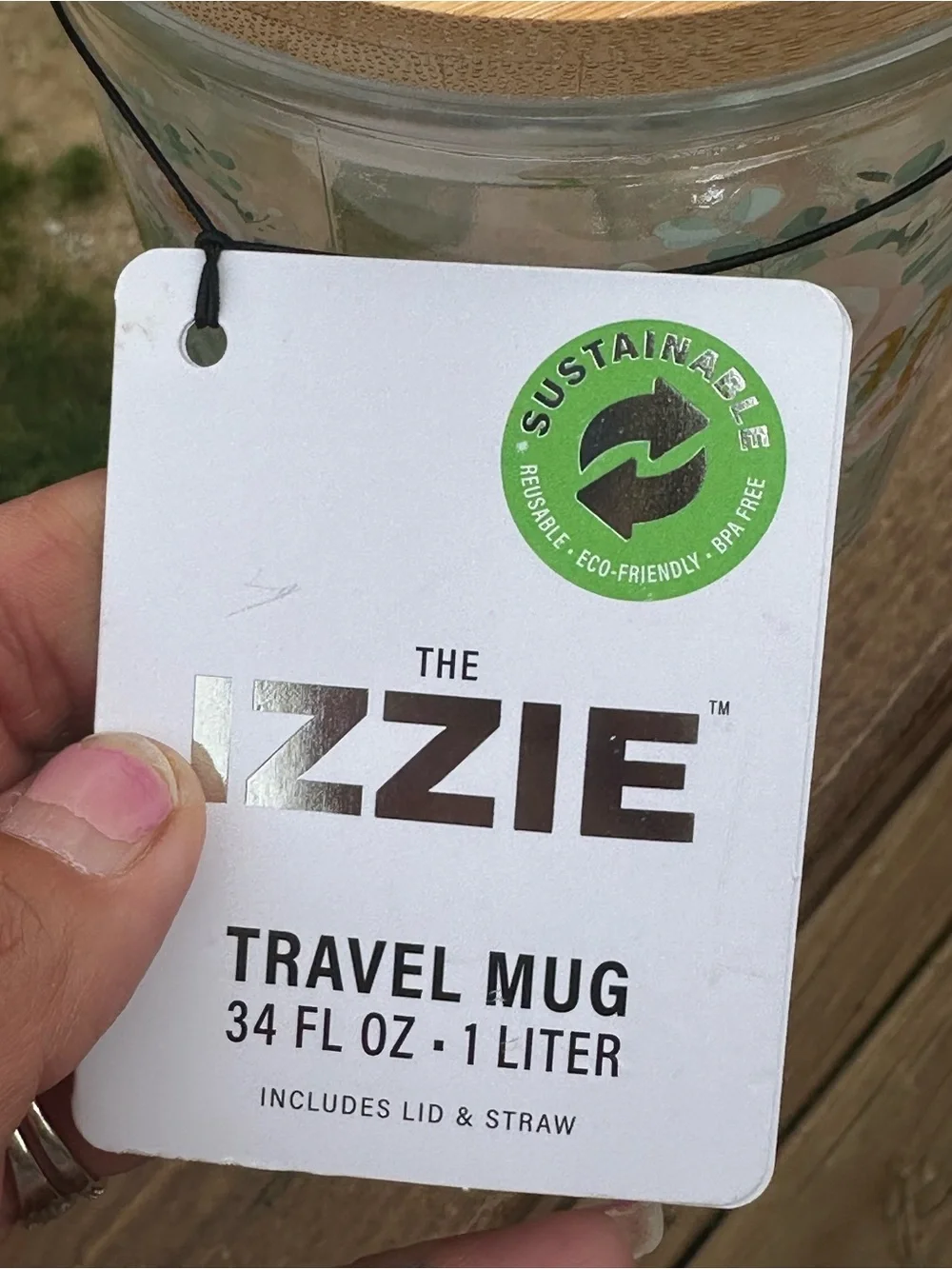The Izzy Glass Best Mom Ever Travel Mug - NWT